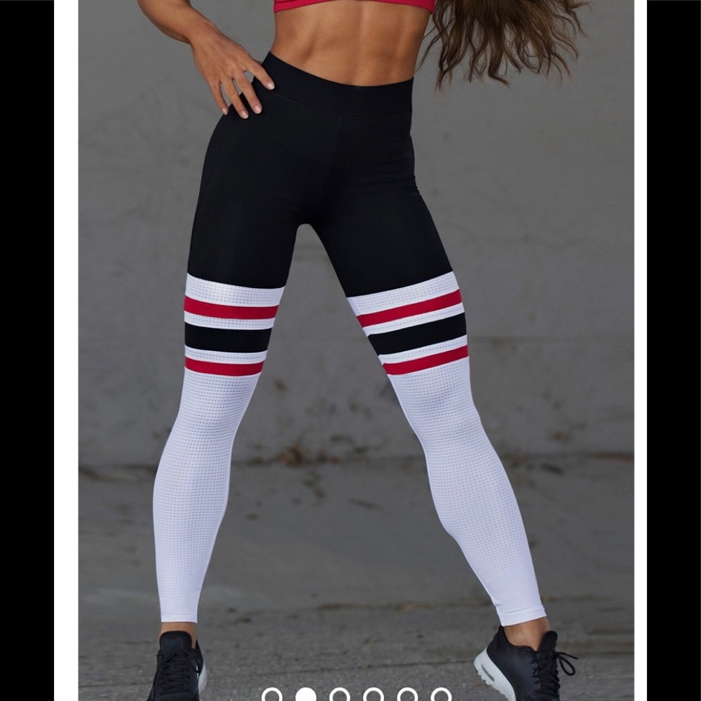 Bombshell “Retro” Thigh High Leggings